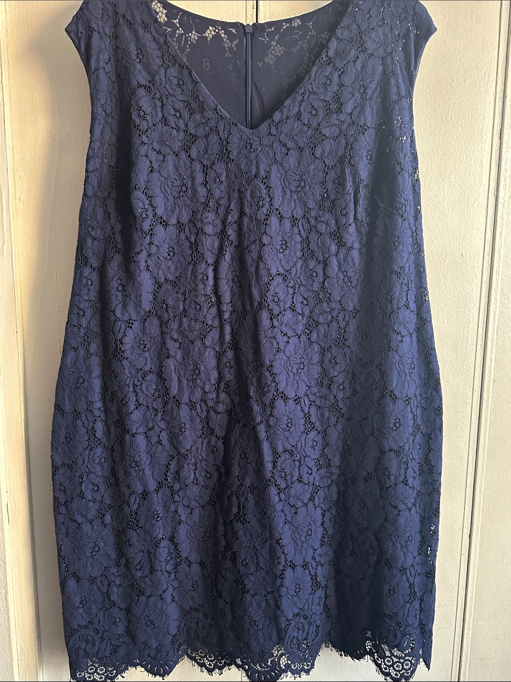 Ralph Lauren Navy Lace Dress